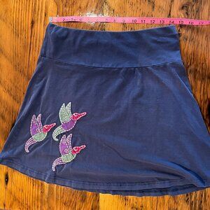 Synergy A-Line Hummingbird Skirt with Spandex (M)